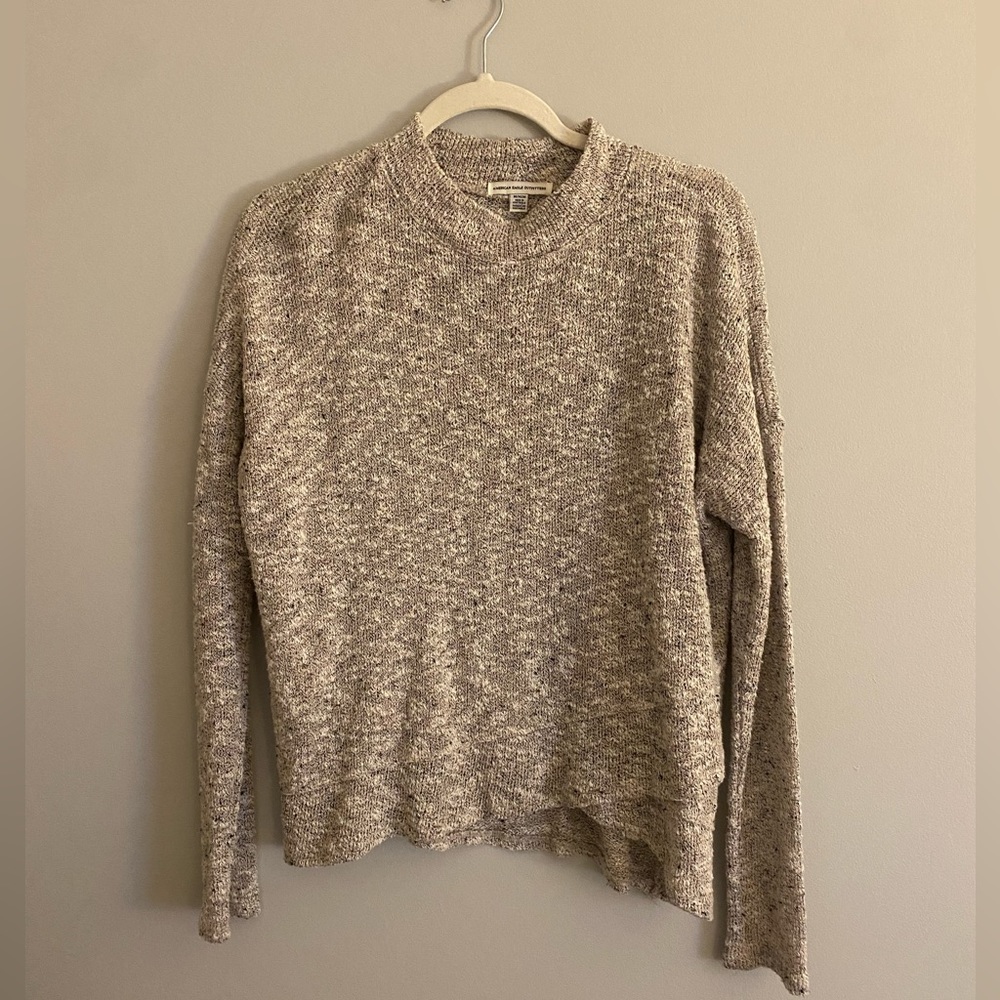 American eagle mock neck sweater